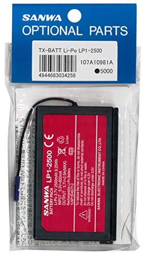 TX BATT Li Po LP1 2500 107A10981A RC Battery