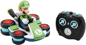 Nintendo Super Mario Kart Mini RC Cars Luigi Anti Gravity Racer 2.4Ghz with Full Function Steering for Kids Ages 4 Plus