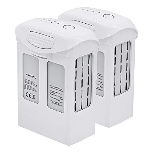 ExpertPower 2 Pack High Capacity 15.2V 5870mAh Intelligent Flight Replacement Battery for DJI Phantom 4 Series Drones Perfect for Lexus RC vs BMW 4 Series Enthusiasts