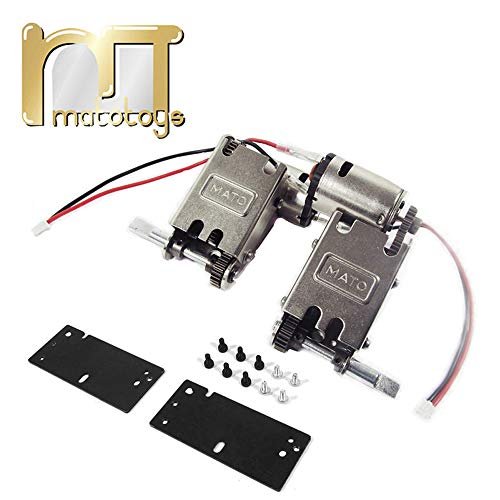 Mato 5 1 Steel Gearbox with Bearings RC Engine Thunder Tiger Upgrade for 1 16 Henglong 3818 Tiger 1 Tank Model