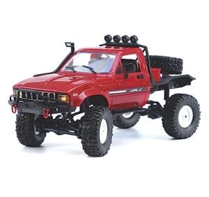 Perseids RC Crawler Offroad WPL C14 1/16 Scale 4x4 Rock Crawler 2.4G Remote Control Truck RC Hobby Semi Trucks for Adults