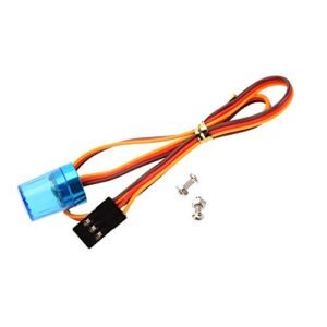 LAFEINA RC Car Light Buckets LED Strobing Rotating Flashing Light 9x15mm for Model Police Firefighting Ambulance Truck Blue