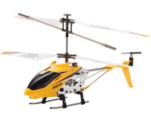 POCO DIVO S107H 3ft RC Helicopter 2.4Ghz Altitude Hold Mini 3CH Metal Gyro Heli Yellow