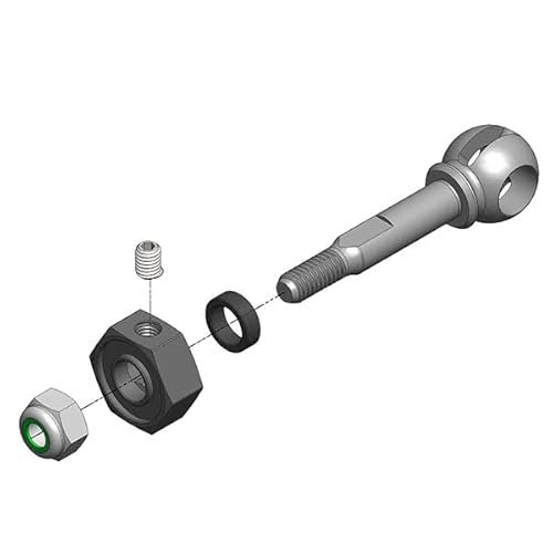 MIP X Duty CVD Axle 10mm Offset RC Wheels with 5mm Bearing MIP18141 Electric Car Truck Upgrade Parts