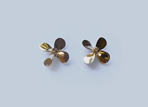 Peterbilt 359 RC 1 4 Truck Model 4 Blade Metal Display Boat Propeller Right Props 28mm Diameter 1 Pair