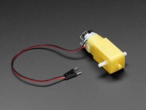 Adafruit TT Motor DC Gearbox 200RPM 3 to 6VDC
