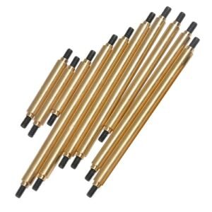 MOHERO Brass Metal RC Car Suspension Kit Steering Linkage Upgrade Parts for 1 10 TRX4 TRX 4 Pack of 10