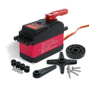 ZOSKAY Baja 60kg SSG HV Digital DS5160 Servo for 1 5 Redcat HPI Baja 5B SS RC Car Plans Compatible with SAVOX 0236 LOSI XL 5T Control Angle 270 Degrees