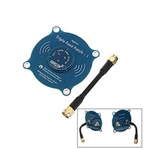 Triple Feed High Gain Pagoda Patch Antenna 5.8G 9.4dBi for RC EDF FPV Racing Skyzone 02s 03 Goggles Eachine EV800D EV200D FatShark HDO HD3