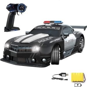 Haktoys Paw Patrol Chase RC Motorcycle 1 12 Scale High Speed Radio Control Toy with LED Headlights