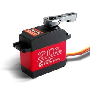 ZOSKAY RC Servo 6V 20kg High Torque Digital Servo for 1 10 Scale RC Motorcycle and Cars