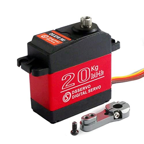 ZOSKAY DS3218 PRO 6V 20kg High Speed Waterproof Metal Gear Servo for 2000s RC Cars