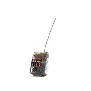Spektrum SR215 2 Channel 2.4GHz DSMR RC Hobby Sport Receiver for Surface Vehicles in Black