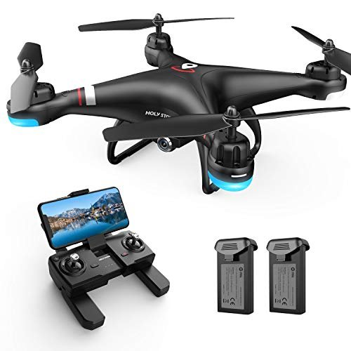 Holy Stone HS110G RC Jet Hover Drone with 1080P HD Camera GPS Auto Return Home and Follow Me Mode for Beginners