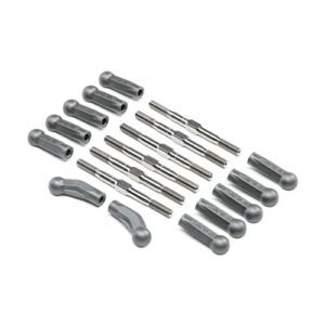 Team Losi Racing HD Turnbuckle Kit Titanium 22 5.0 TLR334052 Electric Car Truck Option Parts