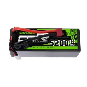 OVONIC 3s Lipo Battery 50C 5200mAh 11.1V for FT012 RC Boat Battery with Dean-Style T Connector