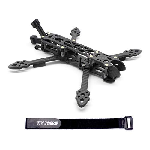FPVDrone 224mm HD 5 Inch Carbon Fiber Racing Drone Frame Kit Compatible with DJI FPV HD Unit