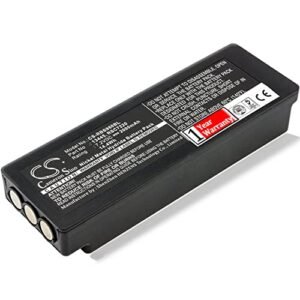 BCXY SCANRECO 590 592 790 960 Cifa Effer Fassi HMF Palfinger 592 RC400 RC590 RC960 Replacement Battery 2000mAh NiMH 7.2V