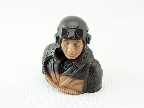 Viloga 1/3 Scale RC Airplane Kits Pilot Figure Toy Model Realistic WWII Character Playing Spare Parts for Fixed Wing Balsa Wood Airplane