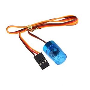 WONFAST 360 Rotating LED Flashlight for RC Helicopter 360 Blue Plastic