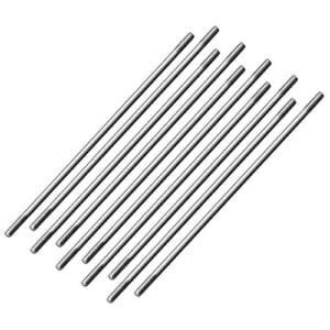 uxcell M3x120mm Stainless Steel Pushrod Connector 10pcs Ideal RC Differentiator for Boats Cars Airplanes Helicopters