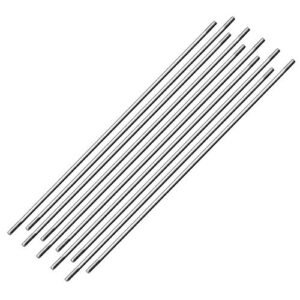 uxcell M3x200mm Stainless Steel Pushrod Connector for RC Engineering Projects 10pcs