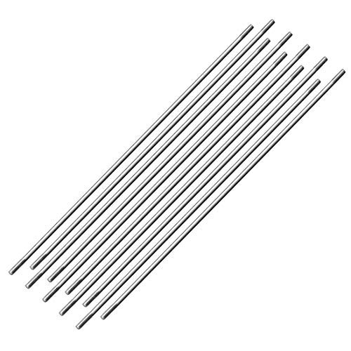 uxcell M3x200mm Stainless Steel Pushrod Connector for RC Engineering Projects 10pcs