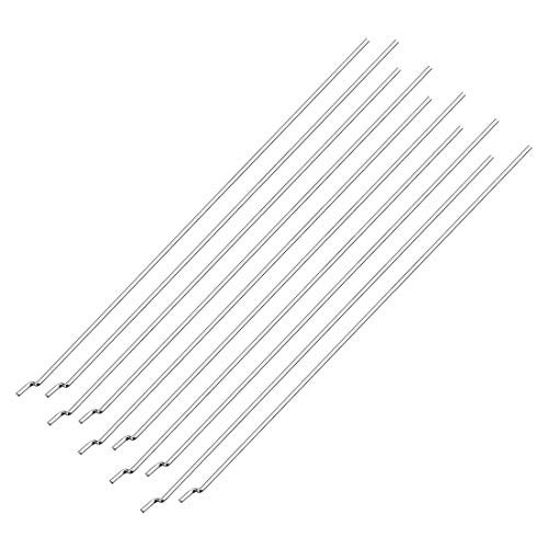 uxcell 2 x L300mm Stainless Steel Pushrod Connector Z Shape 10pcs for Savage X RC Nitro Truck