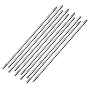 uxcell M3x150mm Stainless Steel Pushrod Connector for Engin RC Boat Car Airplane Helicopter 10pcs