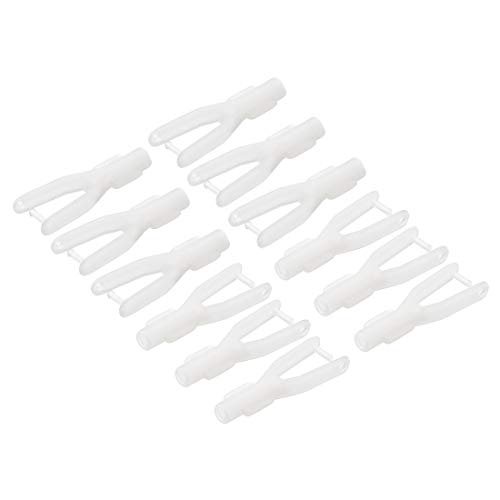 uxcell 12pcs Nylon Clevis 2x29mm Linkage Clips for Electric RC Jet Airplanes