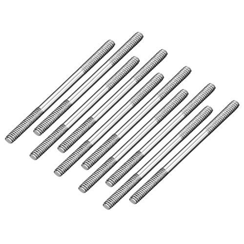 uxcell M2x35mm Stainless Steel Pushrod Connector for RC Battery Connector Comparison in Boats Cars Airplanes Helicopters 10pcs