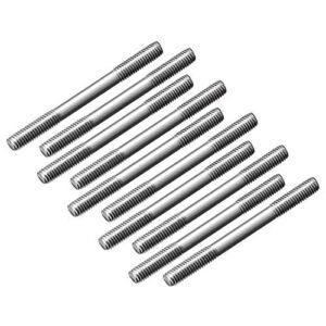 uxcell M3x35mm Stainless Steel Pushrod Connector for RC Excavadora Boat Car Airplane Helicopter 10pcs