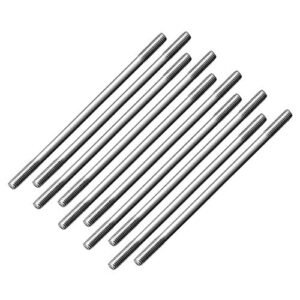 uxcell M3x55mm Stainless Steel Pushrod Connector for Hobbie RC Boat Car Airplane Helicopter 10pcs
