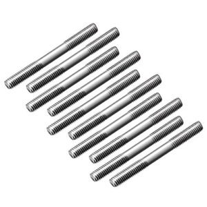 uxcell M3x30mm Stainless Steel Pushrod Connector 10pcs Ideal RC Car Connector Types for DIY Models