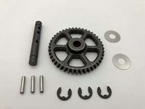 HPI EPTNNASO Idler Gear 44T Central Differential Gear with Shaft for Savage Bobber RC Plans Upgrade Part 100905