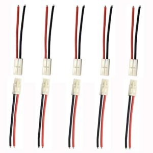 JFtech Tamiya Big Style Connector Male Female Plug with 100mm 14AWG Soft Silicone Wire for RC Speed Racing Model Speed Controller Battery ESC Pack of 5 Pairs Understanding the Step Response of an RC Circuit