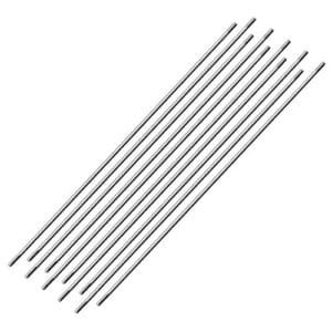 uxcell M3x250mm Stainless Steel Pushrod Connector for RC Car Rat Rod Boat Airplane Helicopter 10pcs