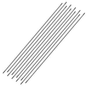 uxcell M3x300mm Stainless Steel Pushrod Connector RC Chains for Boats Cars Airplanes Helicopters 10pcs