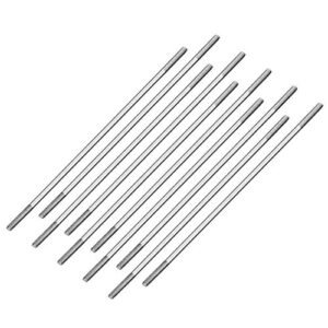 uxcell M2x85mm Stainless Steel Pushrod Connector for RC Hull Boat Car Airplane Helicopter 10pcs