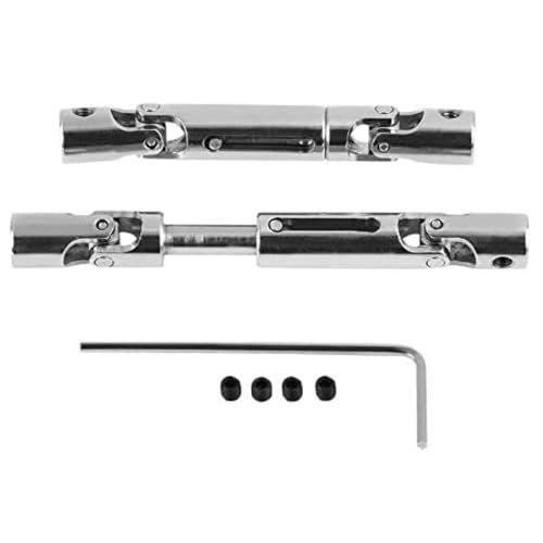 WPL 1/16 Scale RC Truck Metal Universal Drive Shaft 2 Pcs Upgrade Parts Accessories