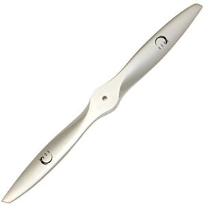 XOAR PJM 16x6 Silver The Sword RC Model Airplane Propeller Premium rc model plane design 16 Inch 2 Blade Painted Wood Prop for Gasoline RC Plane