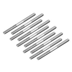 uxcell M2x25mm Stainless Steel Pushrod Connector 10pcs RC Parta for Boat Car Airplane Helicopter