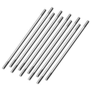 uxcell M3x100mm Stainless Steel Pushrod Connector for RC Hobbys 10pcs