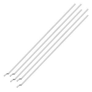 uxcell 1.8 x 300mm Stainless Steel Z Shape Pushrod Connector for X Wing Fighter RC Plane 5pcs