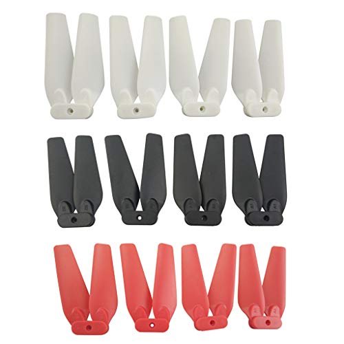 Fytoo 12PCS Propeller Replacement for E58 S168 JY019 Folding Quadcopter Drone Spare Parts