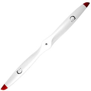 XOAR PJM 22x10 The Sword White Wood Propeller for Gamma RC Plane 22 Inch 2 Blade Gasoline RC Aircraft