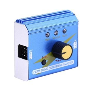 Dilwe JP Brakes RC Servo Tester CCPM Consistency Master ESC Checker for RC Models