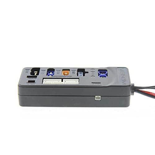 Venom Pro 8 in 1 Charger RC Car Adapter Board - Integrated JST-XH Balance Block for LiPo/LiHV with Fused Protection - Silicone Connector & Compatible w/ EC5, XT60, Deans, EC3, Tamiya, RX