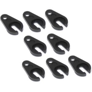 Redcat Racing Rer11395 LED Light Clip 8Piece Black for RC Nitro Drag Racing