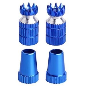 HobbyPark Aluminum RC Transmitter Stick Ends for RC Hobbies Aurora 9 and Other Popular Transmitters Blue